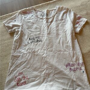 Chaser White Kids T-Shirt with Colorful Text